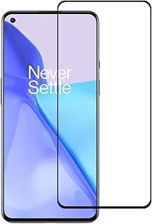 BURAQ For OnePlus 9 / 9R Full Glue Full Cover Screen Protector Tempered Glass Film