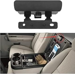 ZINNI Center Console Armrest Latch Lid For Chevy Silverado 1500 2500 HD GMC Tahoe Sierra Yukon 2007 2008 2009 2010 2011 2012 2013 2014