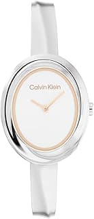 Calvin Klein TWISTED BEZEL WOMEN's BLACK DIAL