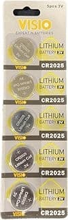 Visio Visio Cr2025 Lithium Button Batteries 5-Piece