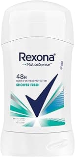 Rexona Women Antiperspirant Deodorant Stick, 48 hour sweat & odor protection, Shower Fresh, with MotionSense technology, 40g
