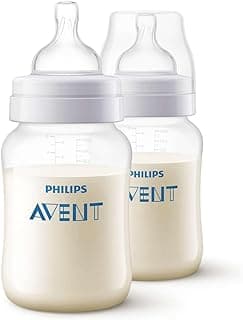 Philips Avent Anti-Colic Baby Bottle 2-Pieces, 260 ml Capacity