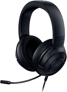 Razer Kraken X Lite Ultralight Gaming Headset: 7.1 Surround Sound, Lightweight Aluminum Frame, Bendable Cardioid Microphone, for PC, PS4, PS5, Switch, Xbox One, Xbox, Mobile - Black