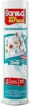 Sanita Sufra Matwiya Daily Small Table Cover Roll, 20-Sheets, 85 x 107 cm Size