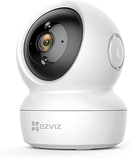 EZVIZ C6N Security Camera, 1080p WiFi Indoor Home Camera, Baby Monitor Surveillance Camera with Motion Detection, Smart Tracking, Two Way Audio, Night Vision, Remote Control, Works with Alexa