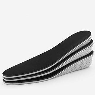 Lonimia Lonimia 1Pair Shoe Insole Height Increasing,Soft Breathable Memory Foam Full Length Height Increase Insole,Invisible Increasing Heel Lifting Inserts,Shoe Pads Elevator for Men Women (3.3CM)