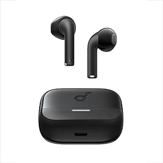 soundcore K20i by Anker, Semi-in-Ear Earbuds, Bluetooth Wireless, 36H Playtime, Fast Charge, Clear Sound, Comfortable Fit, ENC 2-Mic Clear Calls, Custom EQ, IPX5, Bluetooth 5.3, App Control