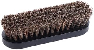 1PC Handle Dashboard Details Polishing and Cleaning Brush Horse Hair Wood Brush Leather Shoe Care and Cleaning Shoe Brush