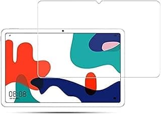 Al-HuTrusHi Huawei MatePad 10.4 Screen Protector Tempered Glass, HD Premium Film with 9H Hardness [0.3mm, 2.5D][Case Friendly] [Bubble-Free][Easy Installation]