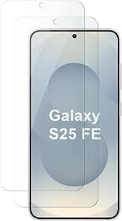 Pack of 2 Screen Protectors, 9H Tempered Glass Screen Protector for Samsung Galaxy S25 FE 6.7-Inch