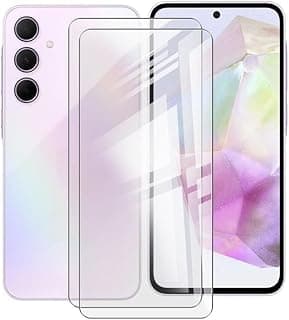 Pack of 2 Screen Protectors, 9H Tempered Glass Screen Protector for Samsung Galaxy A36 5G