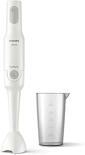 Philips Handblender Daily Collection - 650W, Plastic, Includes Beaker, White - HR2531/01