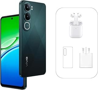 vivo Y31 5G (Jade Green, 12GB RAM, 256GB) 6500mAh, 44W charger | 120 Hz | Snapdragon 4 Gen 2 | IP68 | NFC | Online Exclusive Bundle: TWS Earbuds, 24 Months Warranty and 6 Months Screen Protection