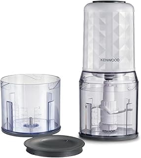 Kenwood Chopper, 400W, 0.5L, Additional Bowl, 2 Speeds, Ice Crush Function, CHP40.500WH, White
