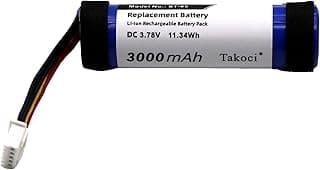 Replacement Battery for Sony SRS-XB21,3.78V/3000mAh