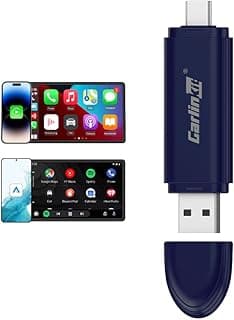 Carlinkit Mini SE Pro Wireless CarPlay Adapter/Wireless Android auto A dapter, Hige-Grade Durability, USB-C/A Universal Car Adapter for iOS/Android