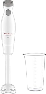 MOULINEX Hand Blender |Easy Chef Hand Stick Blender | 450W | Plastic Foot |2 Speeds |2 Years Warranty |DD45A127