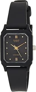 Casio Women's Black Dial Resin Analog Watch - LQ-142-1BDF
