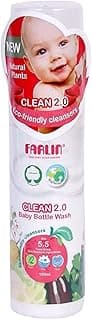 Farlin Baby Bottle Wash, White, 100 mlPack of 1