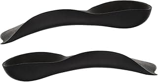 ASKIND Orthotic Insole, Arch Support Insoles, Orthotics for Flat Feet Arch, Plantar Fasciitis Insoles, Heel Pain, Arch Pain for Men and Women (S (35-39), Black)