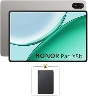 HONOR Pad X8b WiFi Tablet 11-Inch 90Hz FHD Display, 10100mAh Battery, 4GB RAM + 128GB Expandable Storage (Up to 2TB), SGS 5-Star Drop Resistance, 4 Speakers, 15W Fast Charging, Metal Body, Space Grey