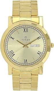Titan Analog Gold Dial Men's Watch NM1644YM03/NN1644YM03/NP1644YM03