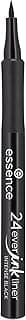 Essence 24Ever Ink Liner | 01 Intense Black | Longlasting Waterproof Smudgeproof Eyeliner | Precise Fine Tip Liquid Liner | Bold Pigmented Eye Makeup | Matte Finish Beauty Cosmetic | 1.2ml