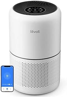 LEVOIT Smart Air Purifier with Plasma for Home Bedroom, H13 HEPA Filter with Air Quality Sensor, Removes 99.97% Pollen Allergies Dust Odours, Alexa Enabled with Quiet Auto Mode, Core300S Pro
