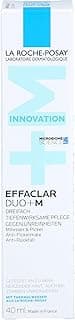 La Roche-Posay Effaclar Duo+M Acne Treatment Cream For Oily, Sensitive and Acne-Prone Skin; Corrects Blackheads, Blemishes, and Post-Acne Marks Skincare Spot Treatment 40ML