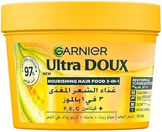 Garnier Ultra Doux Nourishing Banana 3-in-1 Hair Food For Dry Hair 390ml
