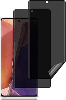 Samsung Note 20 Privacy Screen Protector film Easy Installation,Bubble Free,Anti-Scratch, Full Coverage Film Protector (NOT A TEMPERED GLASS) (PACK OF 2)