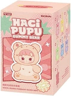 HACIPUPU Gummy Bear Series Vinyl Plush Pendant Blind Box, Random Design Collectible Figure, Mini Size, Unisex Holiday Gift
