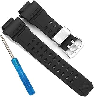 Feyert Watchband Compatible with Casio 10455201 Replacement Resin Band Rangeman GW-9400 GW9400 Watch Strap