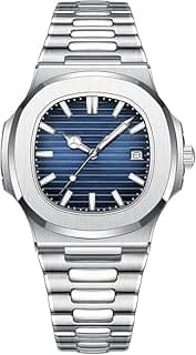 HaveLovely Men Quartz Movement Watch, Waterproof Luminous Men's Watch, Stainless Steel Strap Business Watches