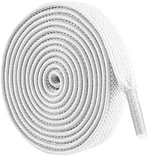 Elastic No Tie Shoelaces Stretch Tieless Shoelaces for Sneakers Casual Slip On Shoes with Buckles for Sports Outdoor