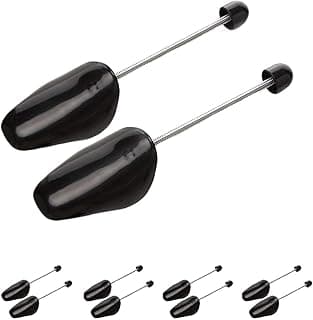 Aputue Aputue Shoe Stretcher, 5 Pairs Adjustable Length Men Shoe Tree, Plastic Shoe Tree for Men Size Plastic Practical Portable Shoe Support with Tension Spring Coil for Men Women Sneakers Trainers Flats