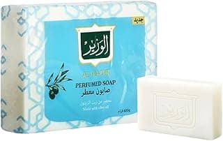 Al Wazir Perfumed Soap Prepared with Olive Oil 4 Pieces 600g