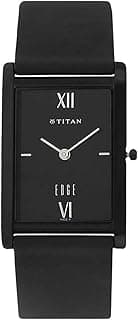 Titan Edge Analog Black Dial Men's Watch - NE1043NL01 [Watch]