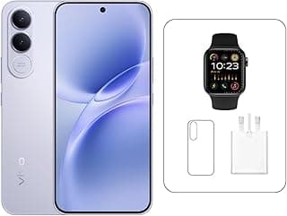 vivo V70 FE 5G (SILVER 8GB+256GB) 120Hz AMOLED Display |32MP Selfie Camera| 7000mAH Battery |IP68 Smartwatch, 24M Warranty, 455Days Screen Replacement – Middle East Version