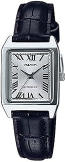 Casio Womens Quartz Dress Watch, Analog and Leather- LTP-V007L-7B1UDF