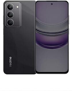 Realme C75 5G Smartphone, 8GB RAM + 128GB Storage | 6.67" IPS LCD 120Hz Display | 32MP Rear & 8MP Front Camera | 6000mAh, 45W Fast Charging | Dual SIM, Android 15, Middle East Version (Storm Black)