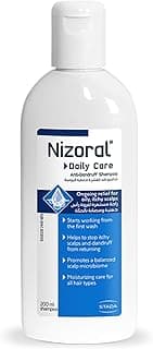 Nizoral Care Shampoo 200 ml, An Anti-Dandruff Shampoo For Daily Care Providing Lasting Relief For Oily Itchy Scalp Works From The First Wash