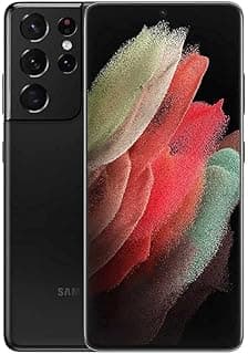 Samsung Galaxy S21 Ultra 5G Android Smartphone, 256GB, 12GB Ram, Dual Sim Mobile Phone, Phantom Black (Ksa Version)