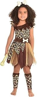 amscan amscan Child Cave Girl Dress-Up 4-6 Years
