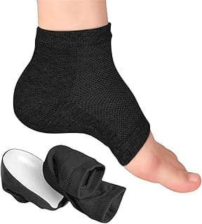 Goodern Goodern 1 Pair Rizzsoles Height Max Socks,3.5CM Height Max Insoles Invisible Height Increase Insole Invisible Shoe Lift Heel Pads Gel Shoe Inserts Shoe Insert Height Increase Socks for Women Men