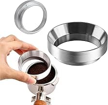 ToolHouse Magnetic Dosing Funnel, Stainless Steel Coffee Dosing Ring with Espresso Distribution Tool, Compatible with 51mm Portafilter, for Baristas and Home Use, Coffee Accessories