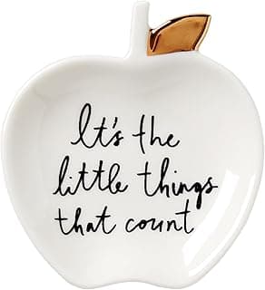 kate spade new york Kate Spade New York Ks Apple Ring Dish, 0.55, White