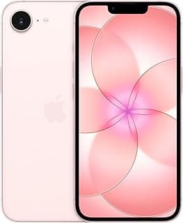 Apple iPhone 17e 256GB: 6.1-inch Super Retina XDR Display, A19 Chip, All-Day Battery Life, 48MP Fusion Camera; Soft Pink