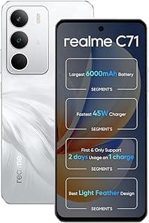 realme C71 6+128 NFC LTE White Swan