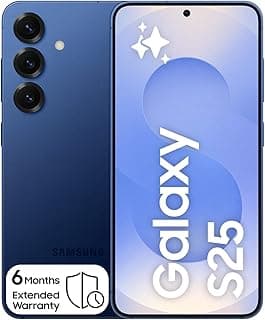 Samsung Galaxy S25 AI Phone, 256GB Storage, 12GB RAM, Navy, Android Smartphone, 50MP Camera, 6 Month Extended Manufacturer Warranty (KSA Version)(Amazon Exclusive)